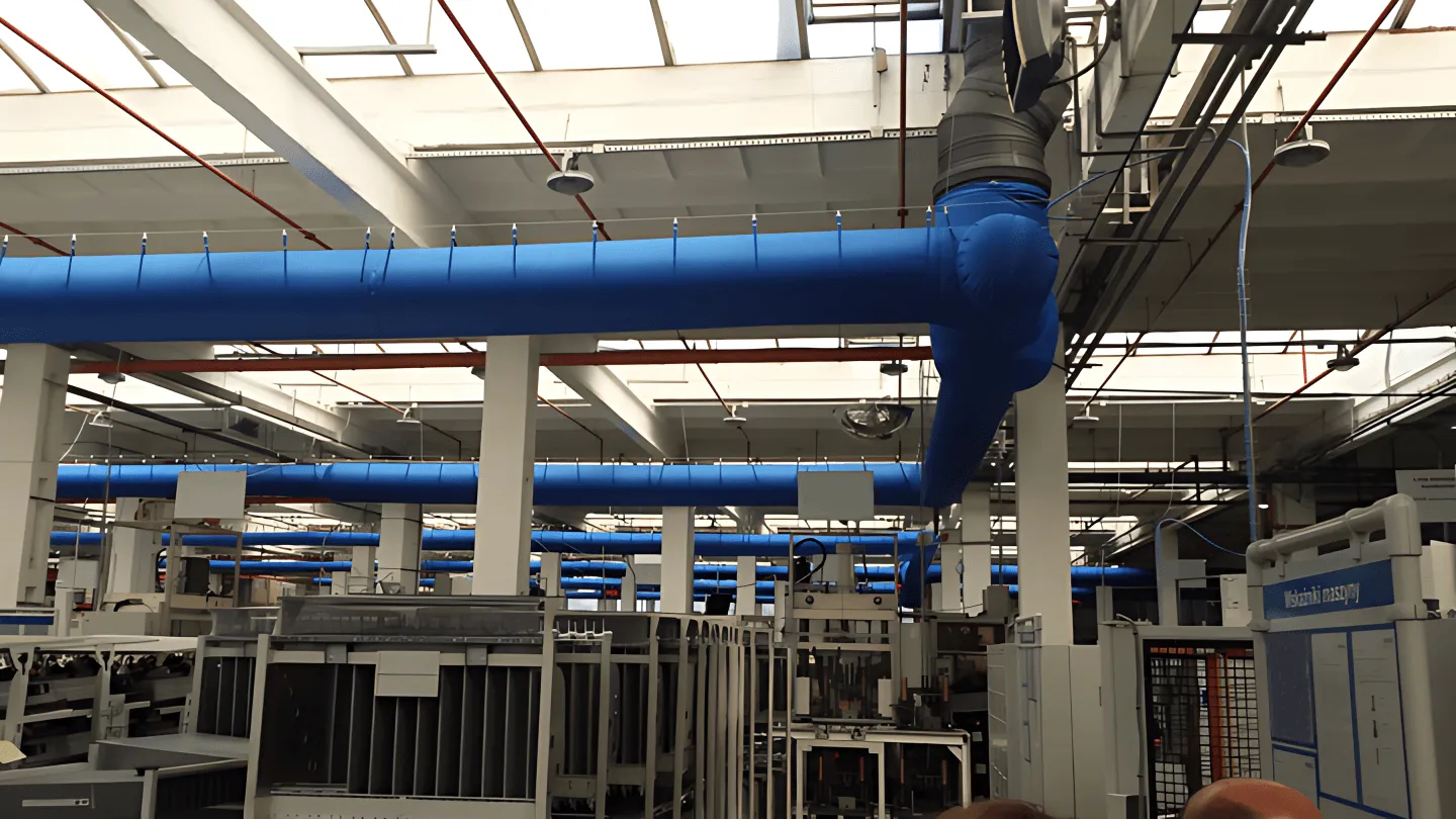 LUFTEX Referenz: Produktionshallen